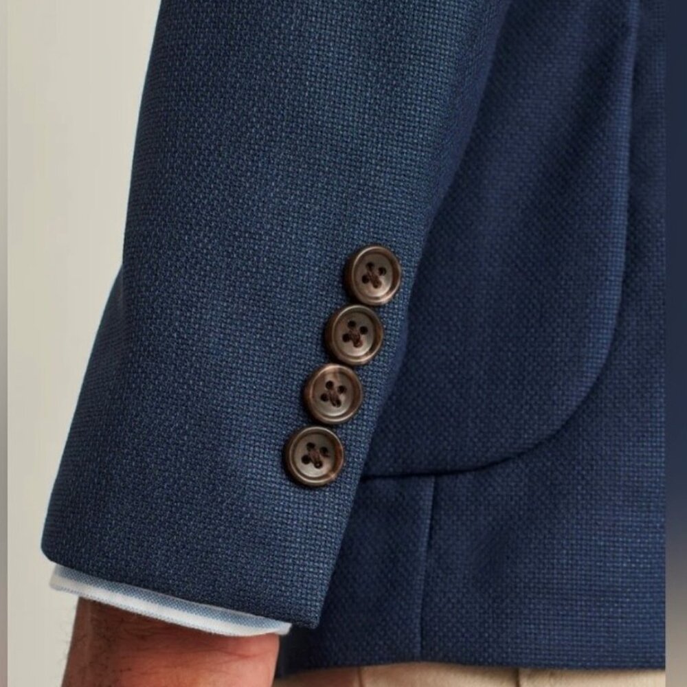 Bonobos - Jetsetter Uncontructed Italian Wool Blazer - 42R (slim) - Picture 3 of 5
